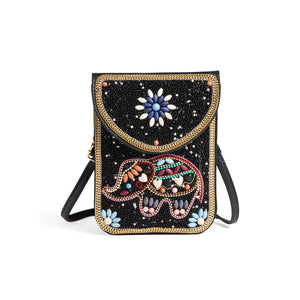 Artisan Beaded Crossbody