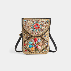 Artisan Beaded Crossbody