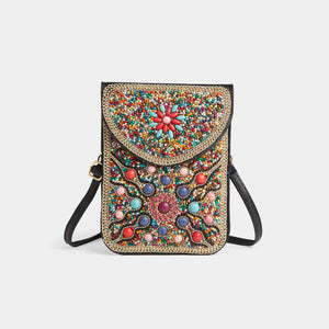 Artisan Beaded Crossbody