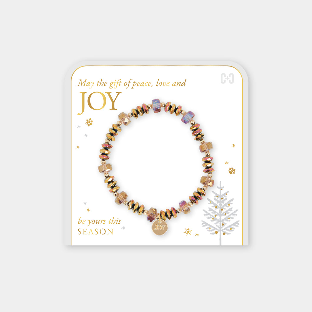 Joyful Christmas Bracelet