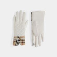 Load image into Gallery viewer, Plaid Puffer Touchscreen Gloves
