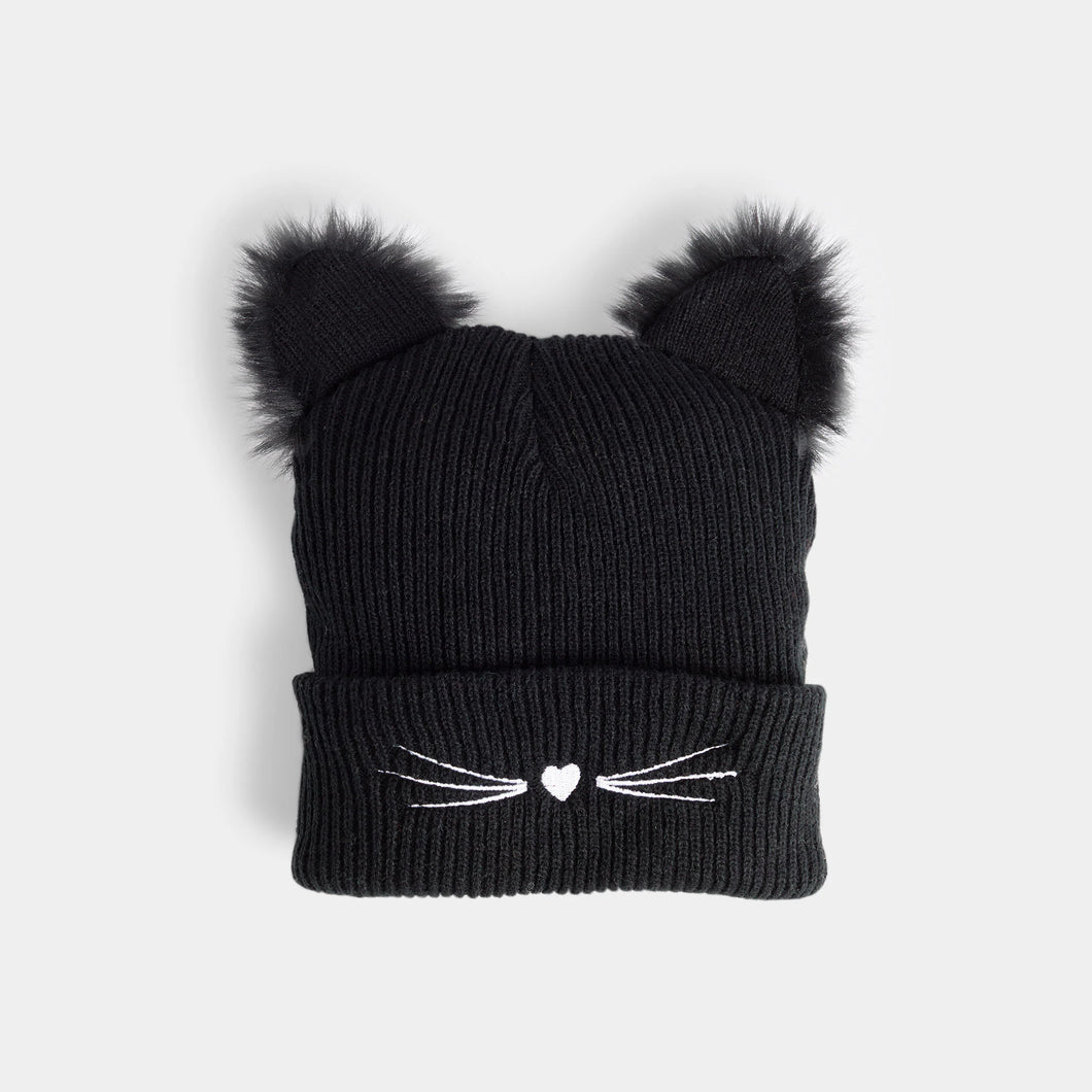 Kitty Ears Knit Hat