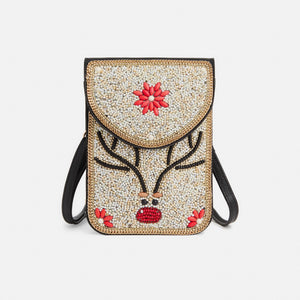 Beaded Reindeer Purse