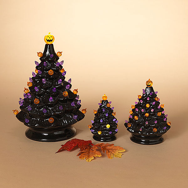 Black Vintage Halloween Tree