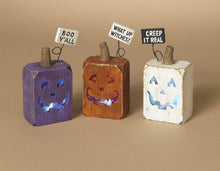 Load image into Gallery viewer, Lighted Halloween Pumpkin
