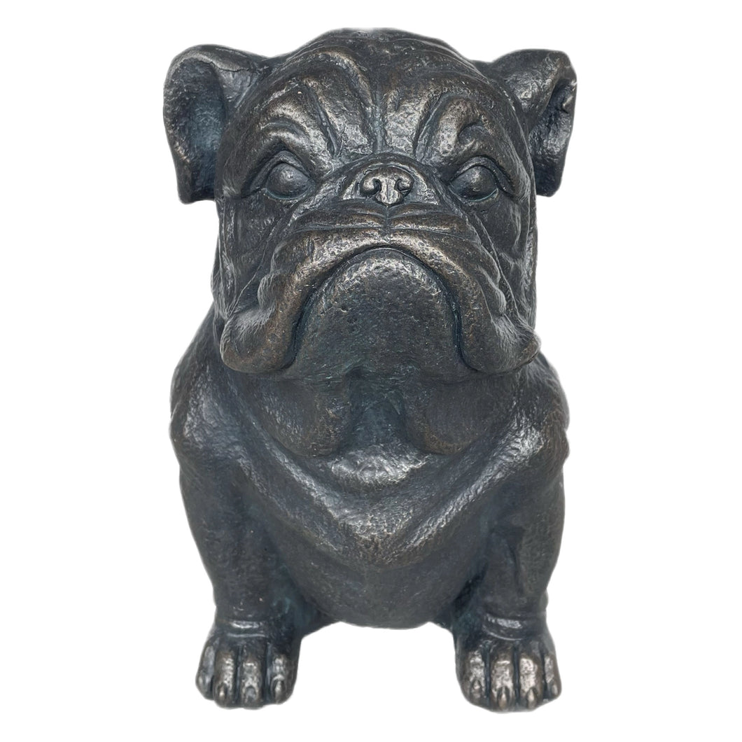 Copper Bulldog Statue