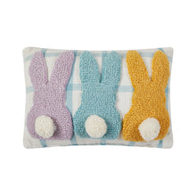 Load image into Gallery viewer, Bunny Poms Pillow
