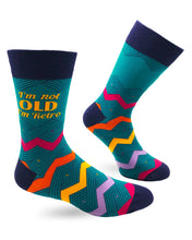 Load image into Gallery viewer, Not Old Retro Men&#39;s Socks
