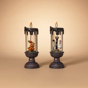 Globe Halloween Candle