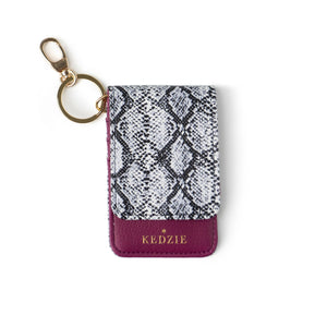 ID & Credit Card Holder Keychain