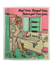 Load image into Gallery viewer, Funny Menopause Sayings Swedish Dishcloths
