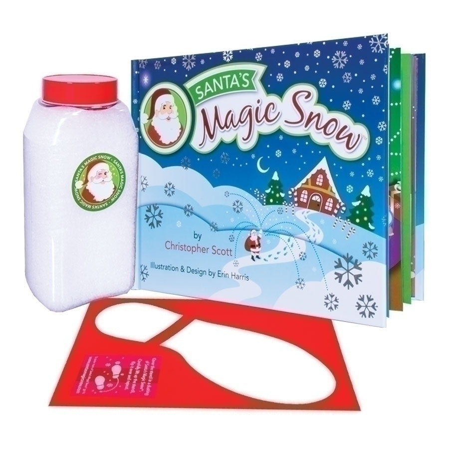 Santa's Magic Snow and Book