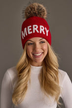 Load image into Gallery viewer, Red Merry Hat
