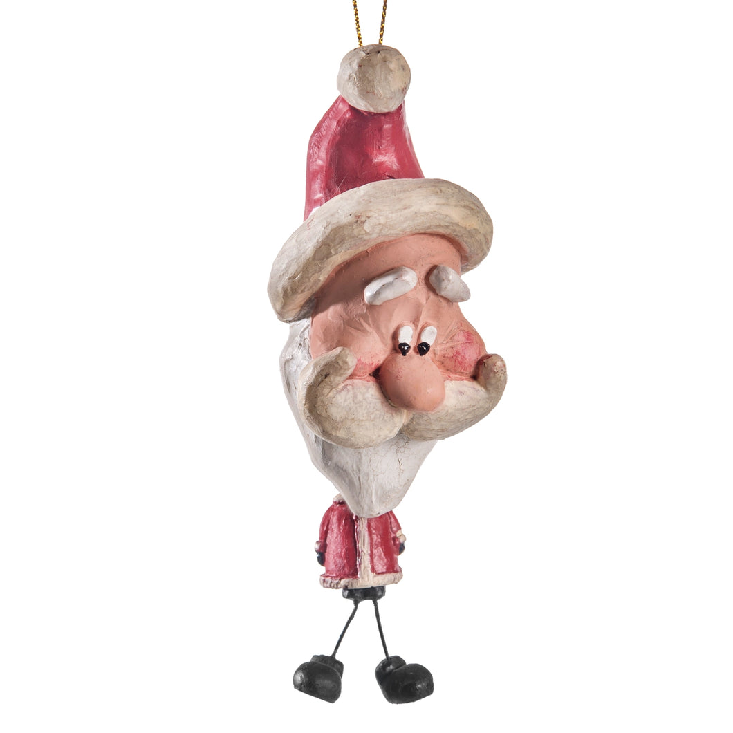 Jolly Santa Ornament