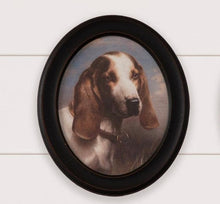 Load image into Gallery viewer, Round Framed Prints - Hunting Dogs
