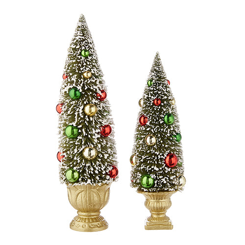 Bottle Brush Ornament Tree