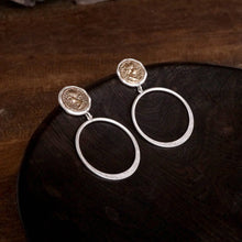 Load image into Gallery viewer, Boho Coin  Earrings
