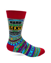 Load image into Gallery viewer, Hard To Be Sexy Men&#39;s Socks
