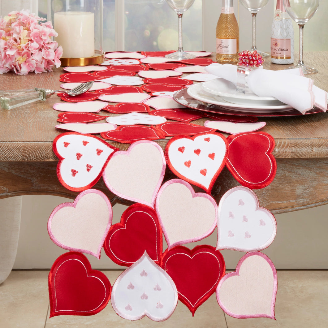 Heart Table Runner