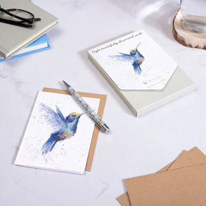 Rainbow Hummingbird Notecards