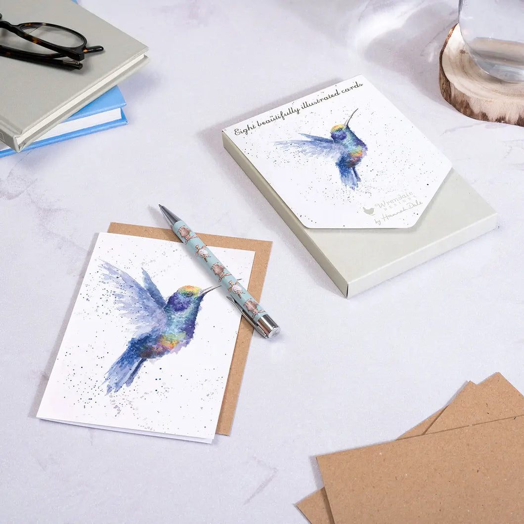 Rainbow Hummingbird Notecards