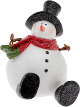 Load image into Gallery viewer, Cheerful Resting Snowman
