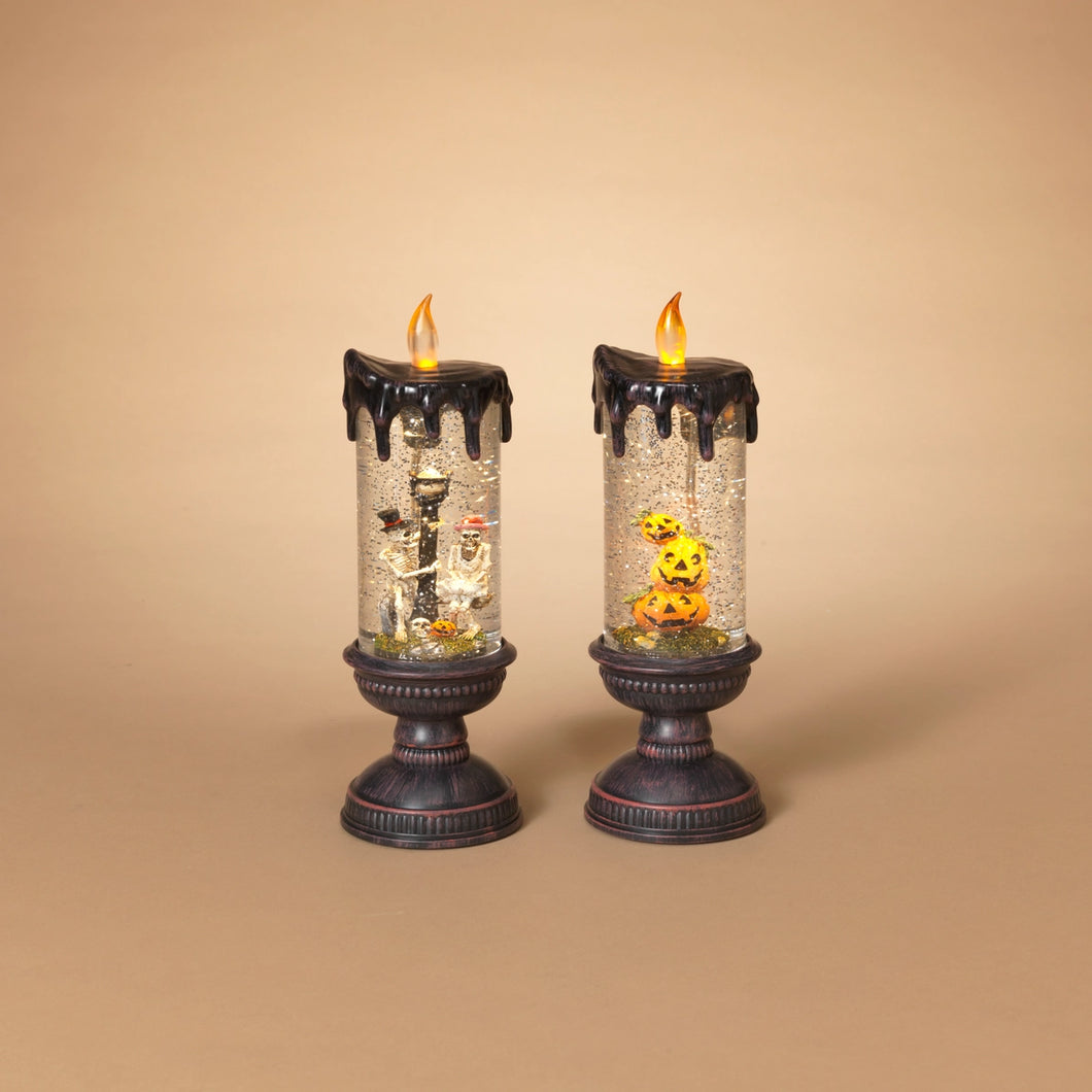 Globe Halloween Candle