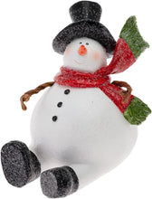 Load image into Gallery viewer, Cheerful Resting Snowman
