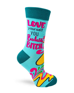 Badass Bitch Women's Socks