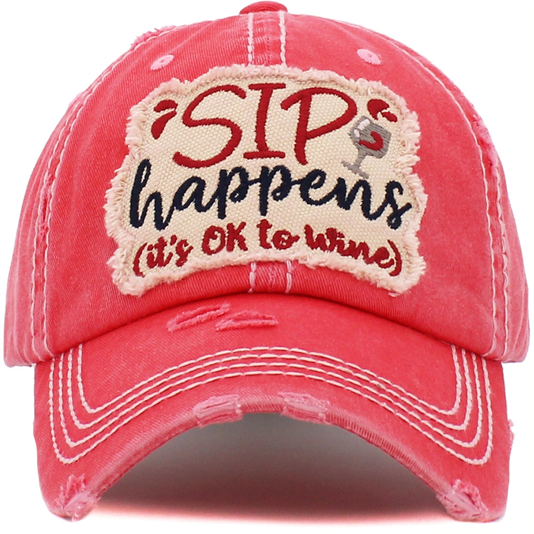 Sip Happens Hat – KH Staging and Design