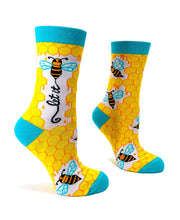 Load image into Gallery viewer, Let It Bee Women&#39;s Socks
