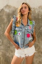 Load image into Gallery viewer, Flower Vest
