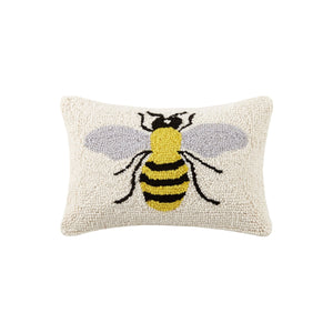 Bee Hooked Pillow