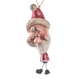 Jolly Santa Ornament