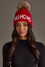 Load image into Gallery viewer, Red Ho Ho Ho Hat

