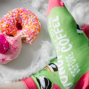 Ankle Donut & Coffee Socks