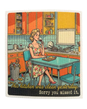 Load image into Gallery viewer, Kitchen Retro Wife Swedish Dishcloths
