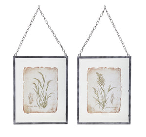 Grass Framed Wall Decor