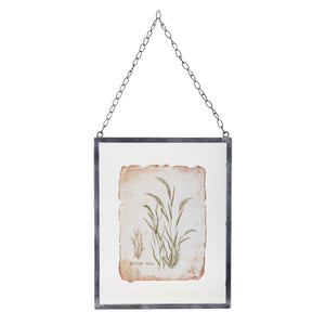 Grass Framed Wall Decor