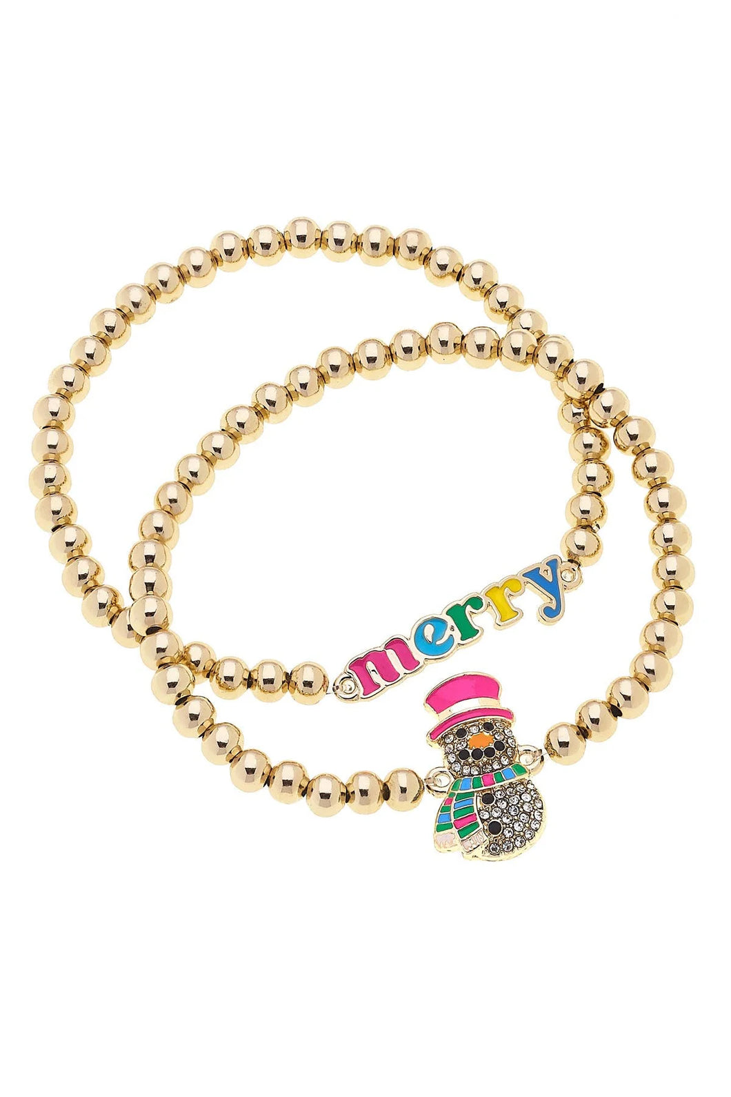Very Merry Beaded Bracelet