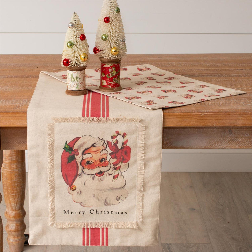 Reversible Santa Table Runner