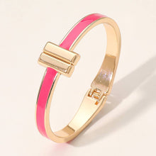 Load image into Gallery viewer, Setting The Bar Bracelet Pink
