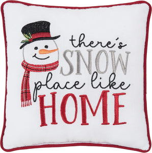 Snow Place Like Home Pillow