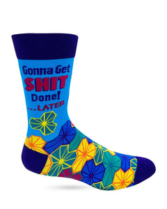 Gonna Get SHit Done Mens Socks