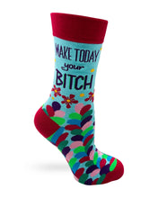 Load image into Gallery viewer, Make Today Your Bitch Ladie&#39;s Socks
