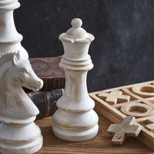 Resin Chess Sculpture