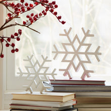 Load image into Gallery viewer, Wooden Snowflake
