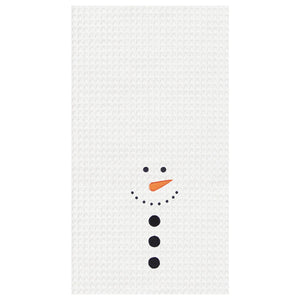 Snowman Face Towel