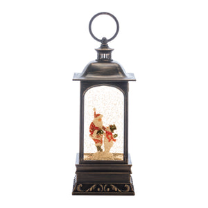 Santa & Snowman Snow Globe