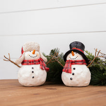 Load image into Gallery viewer, Snowman Love Figurine
